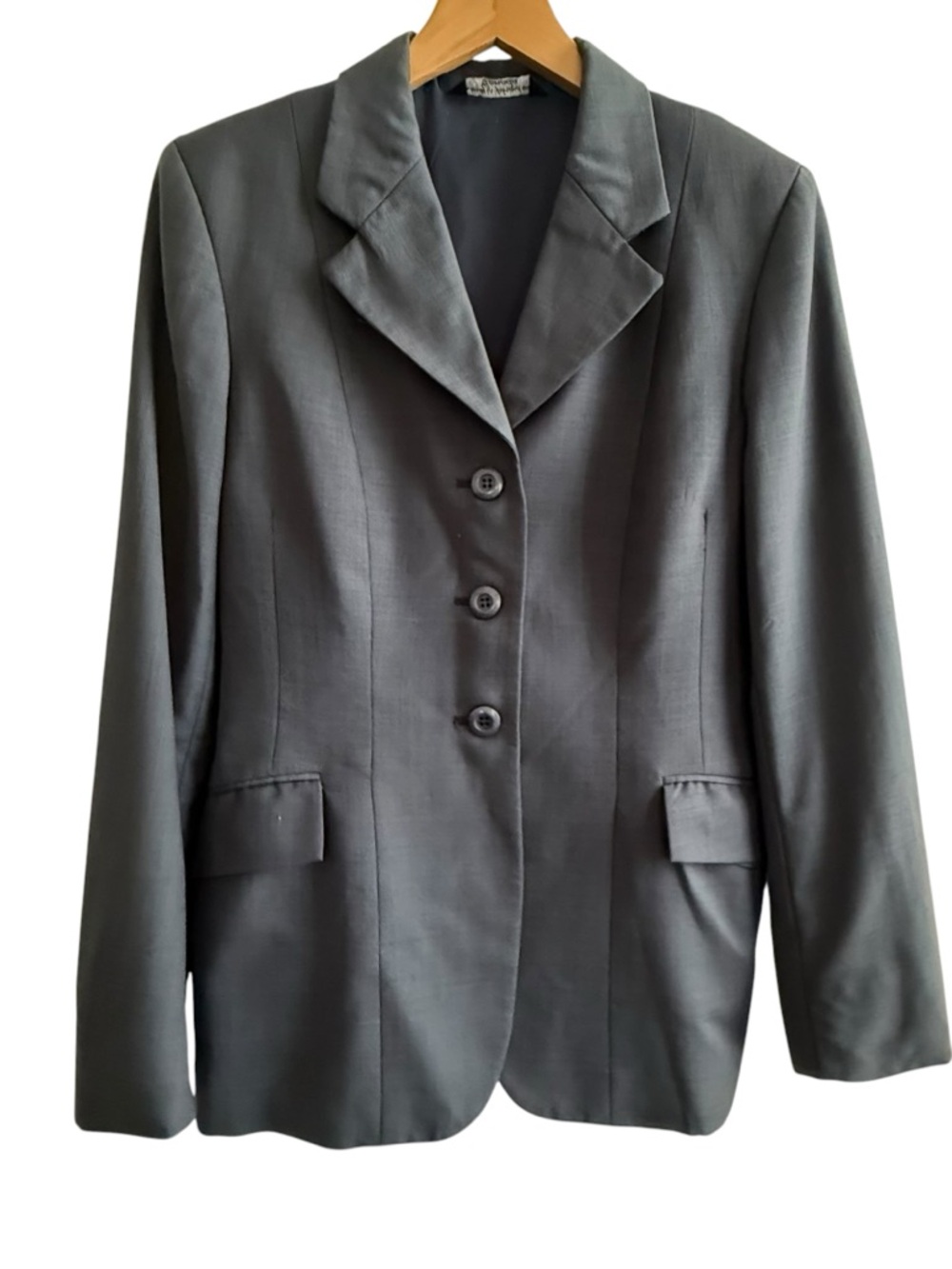 Grand Prix Equestrian Riding 100% Wool Tailored Blazer Size 10 Made in Canada